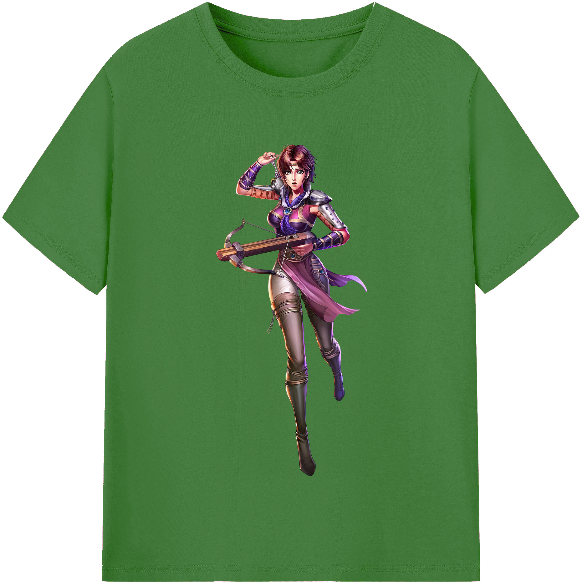 （画像用） 北斗の拳 Fist of the North Star レディースカジュアルプリントTシャツ（綿100％）